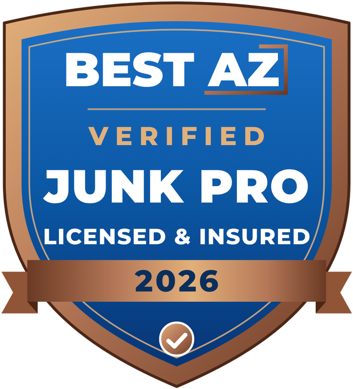 Best AZ Verified Junk Pro Shield with a 2026 year ribbon